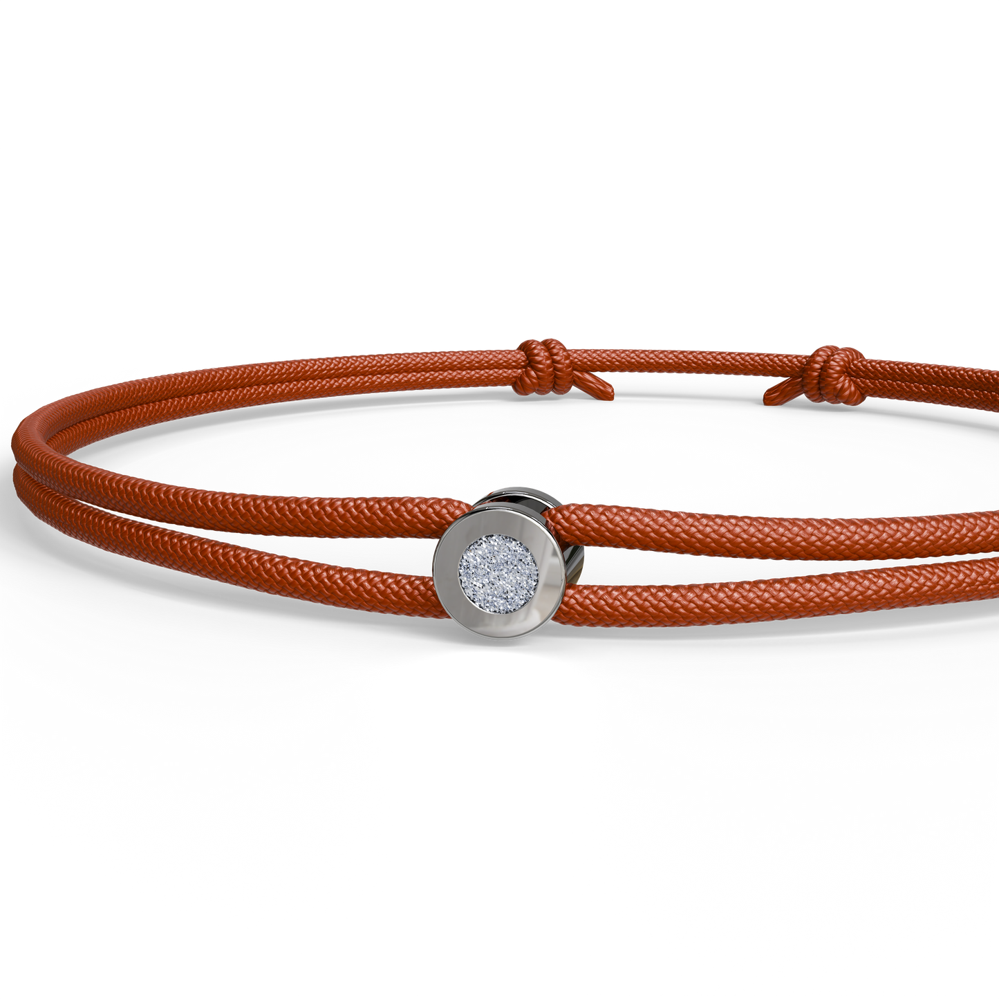 Bracelet Solitaire Osmium . Le Cercle N°2