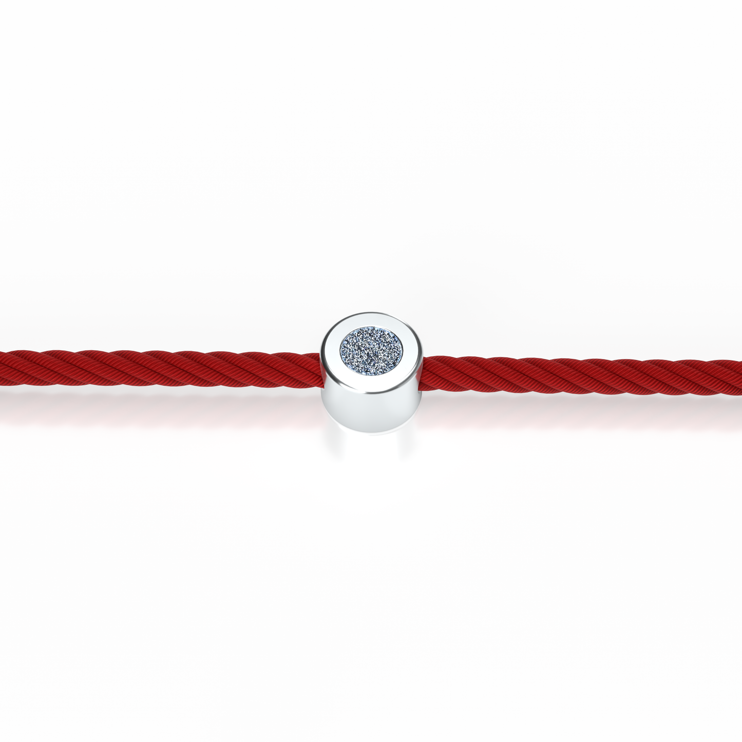 Osmium Solitaire Bracelet . The Circle