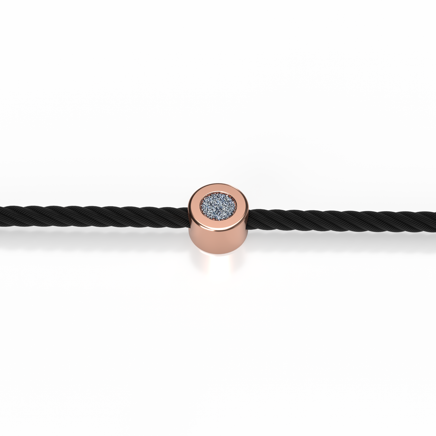 Osmium Solitaire Bracelet . The Circle