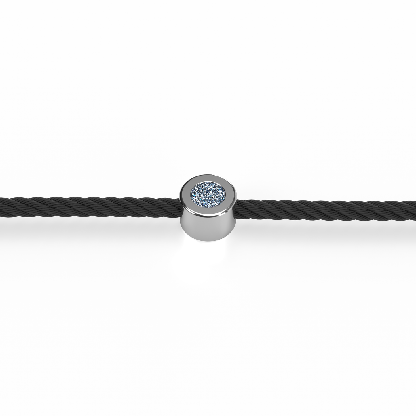 Bracelet Solitaire Osmium . Le Cercle