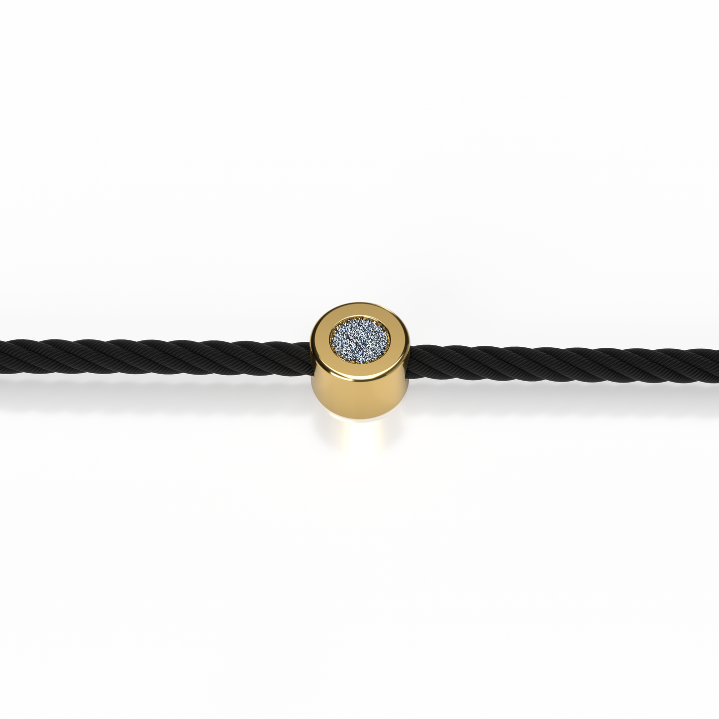 Osmium Solitaire Bracelet . The Circle