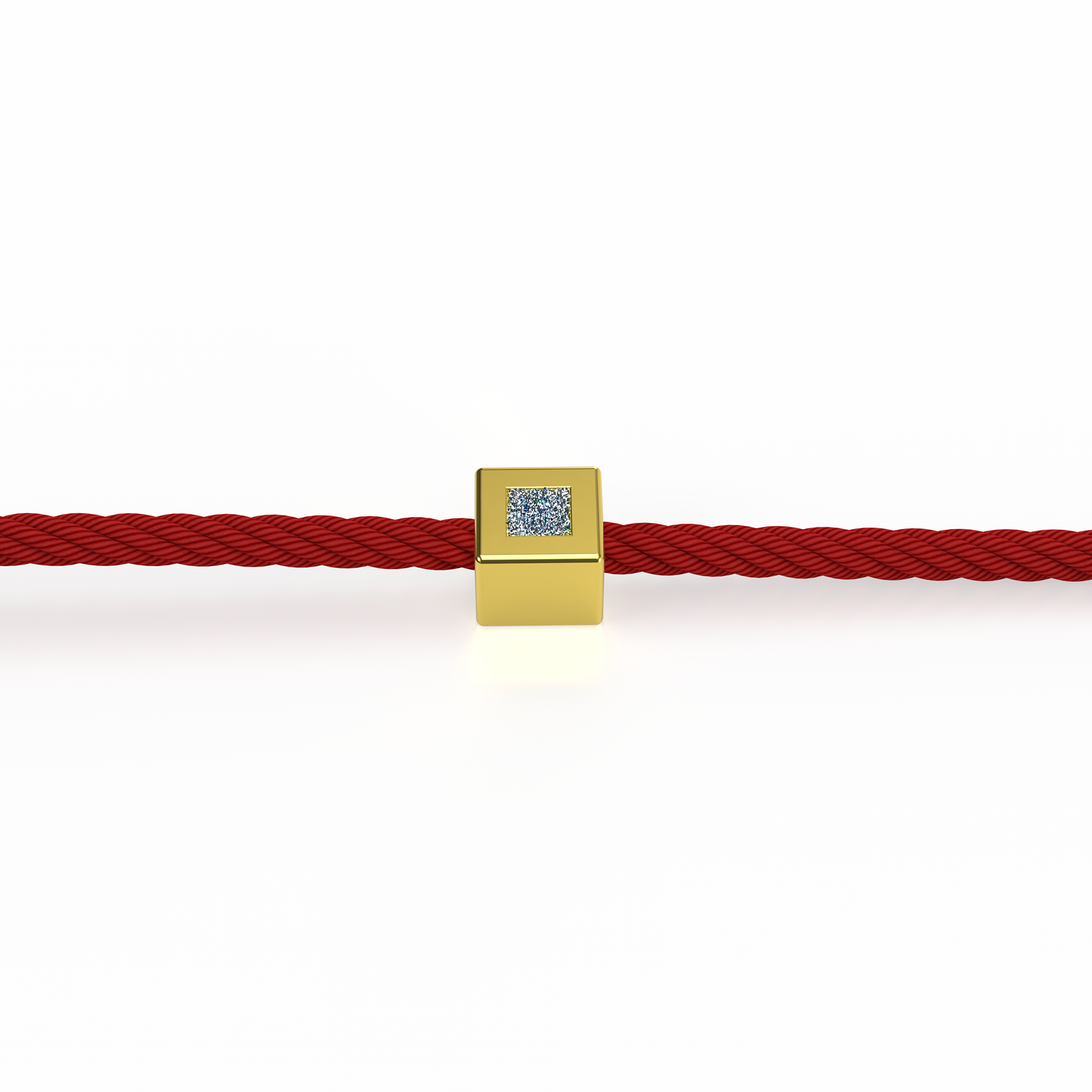 Osmium Solitaire Bracelet . The Cube