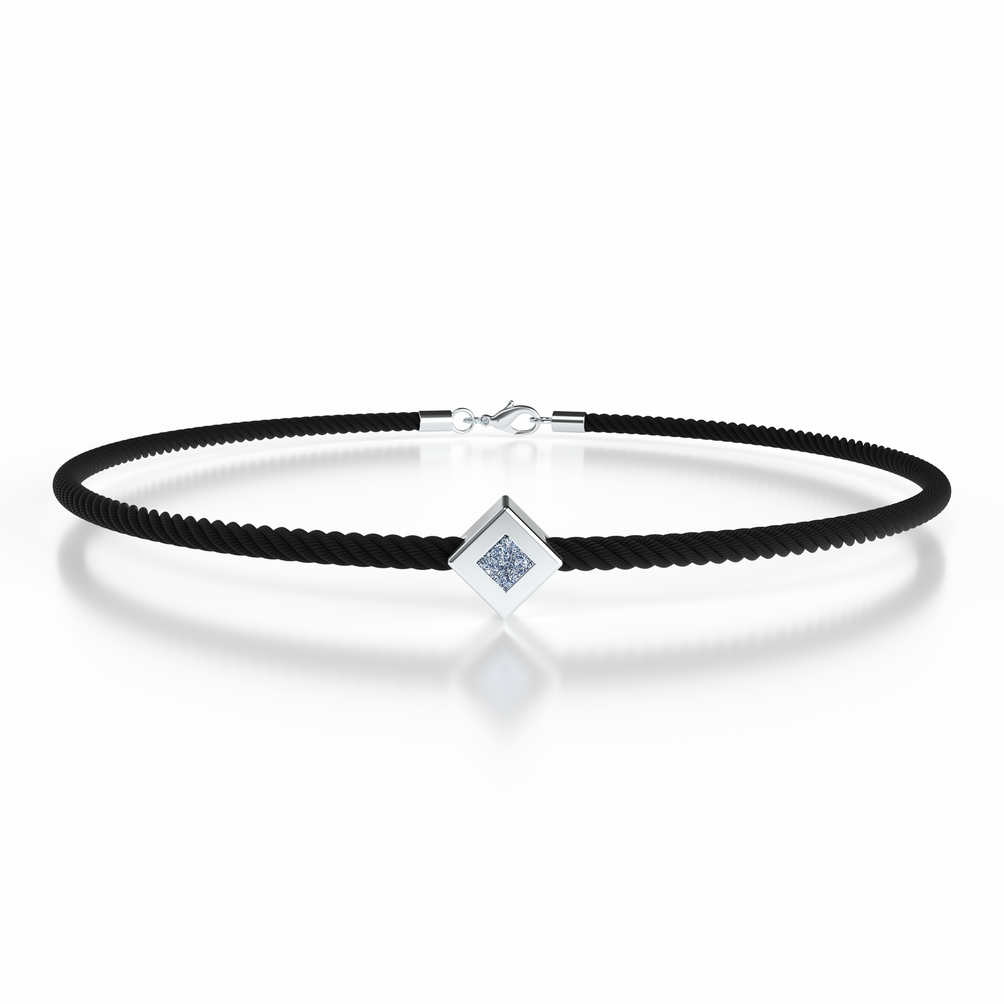 Osmium Solitaire Bracelet . The Diamond