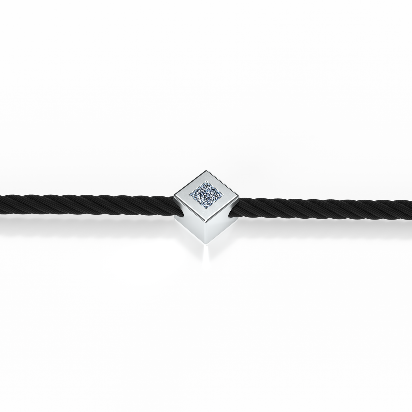 Osmium Solitaire Bracelet . The Diamond