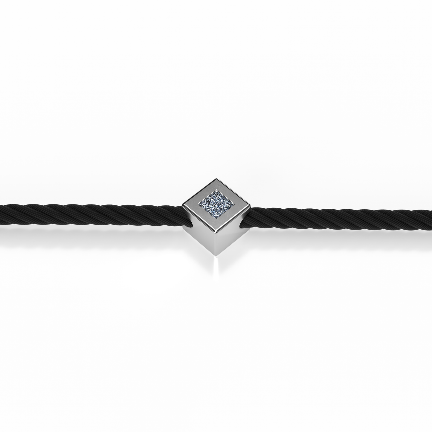 Osmium Solitaire Bracelet . The Diamond