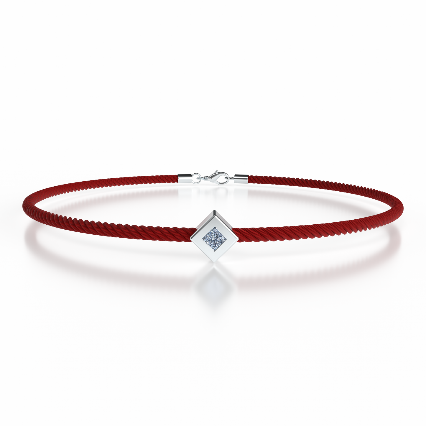Osmium Solitaire Bracelet . The Diamond