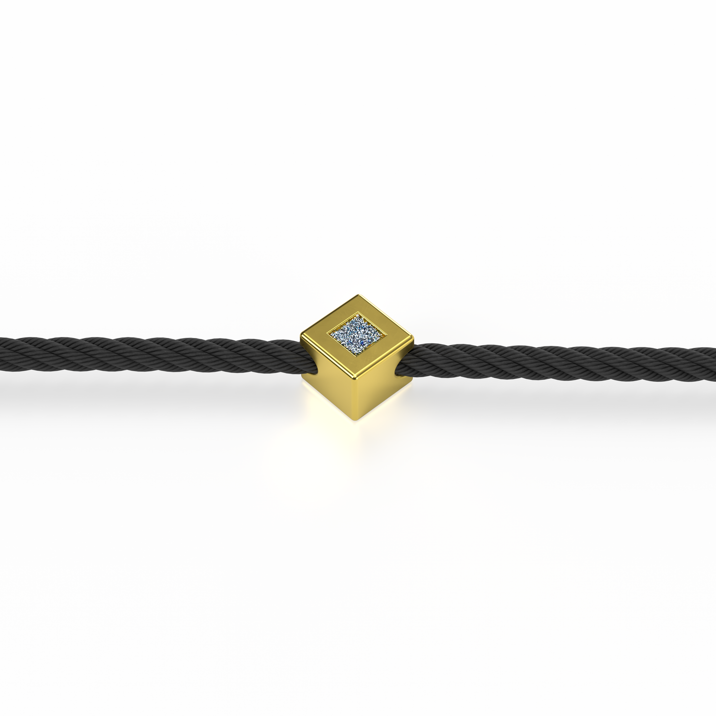 Osmium Solitaire Bracelet . The Diamond