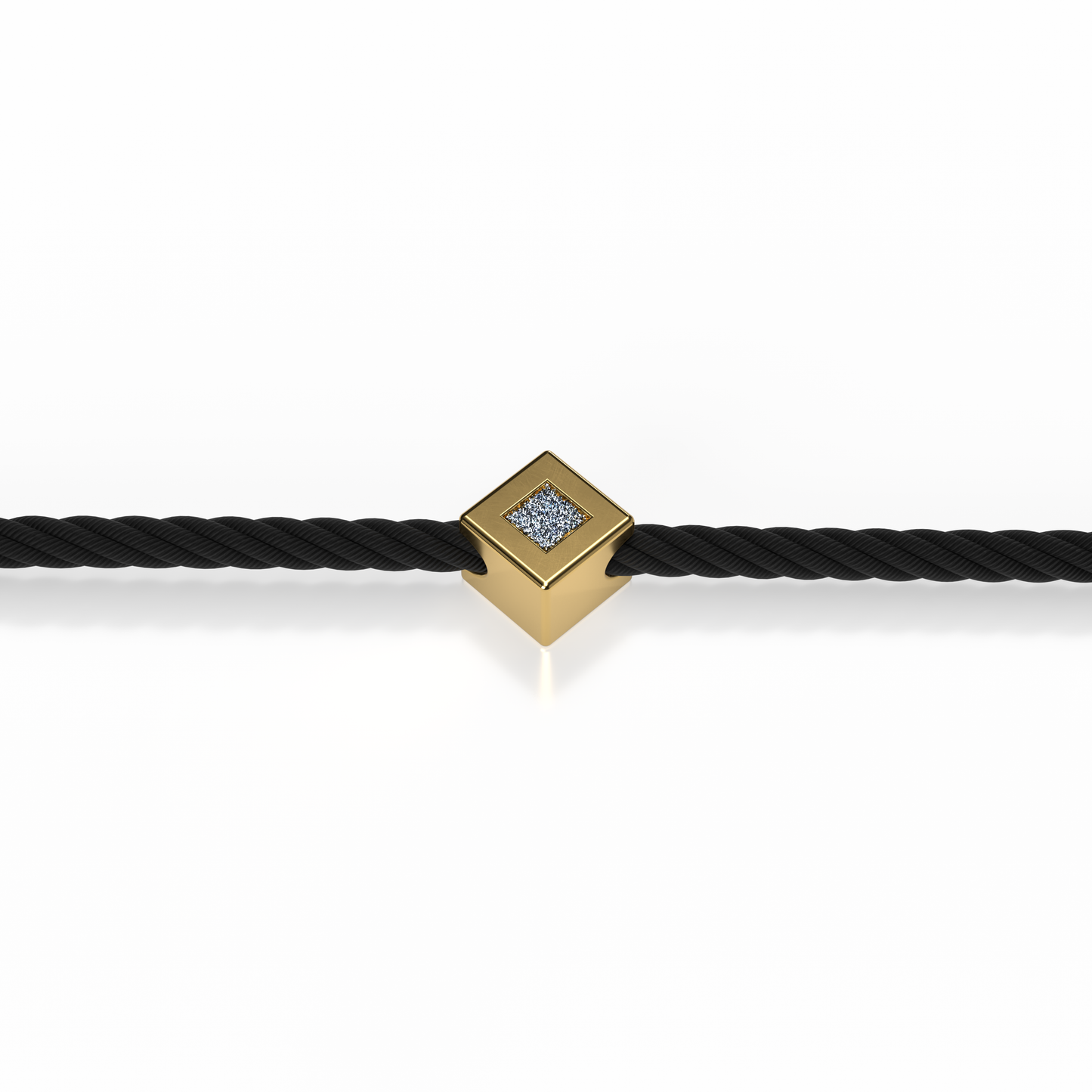 Osmium Solitaire Bracelet . The Diamond