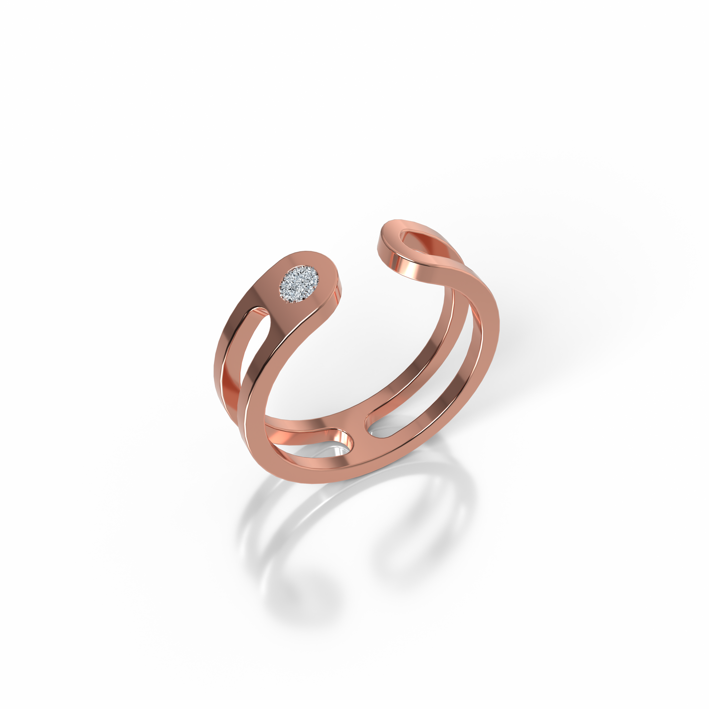 Osmium Adjustable Ring . The Icon