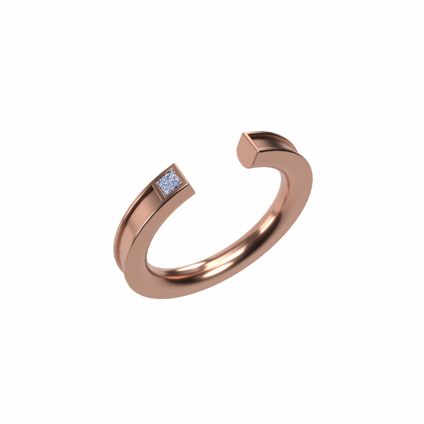 Osmium Adjustable Ring . The Band