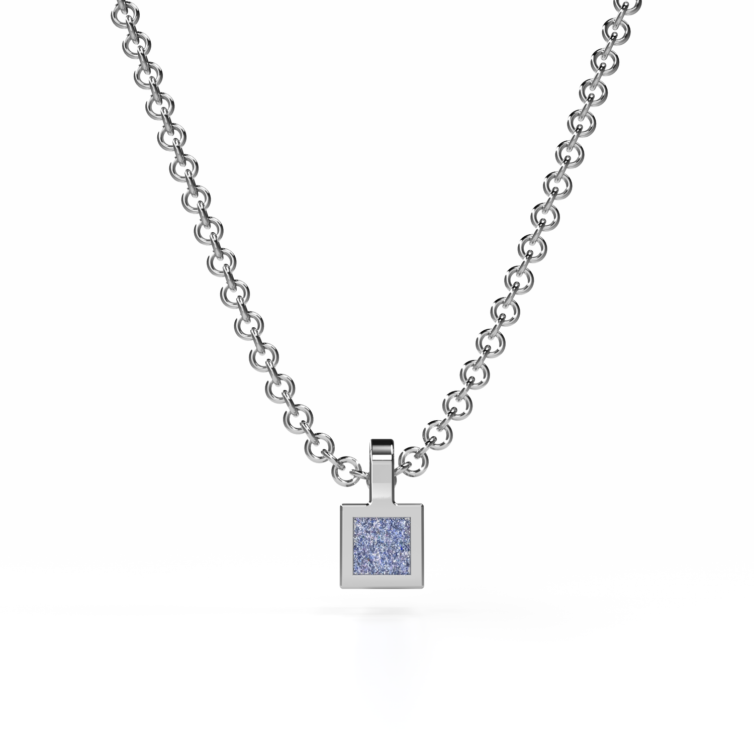 Osmium . Solitaire Necklaces