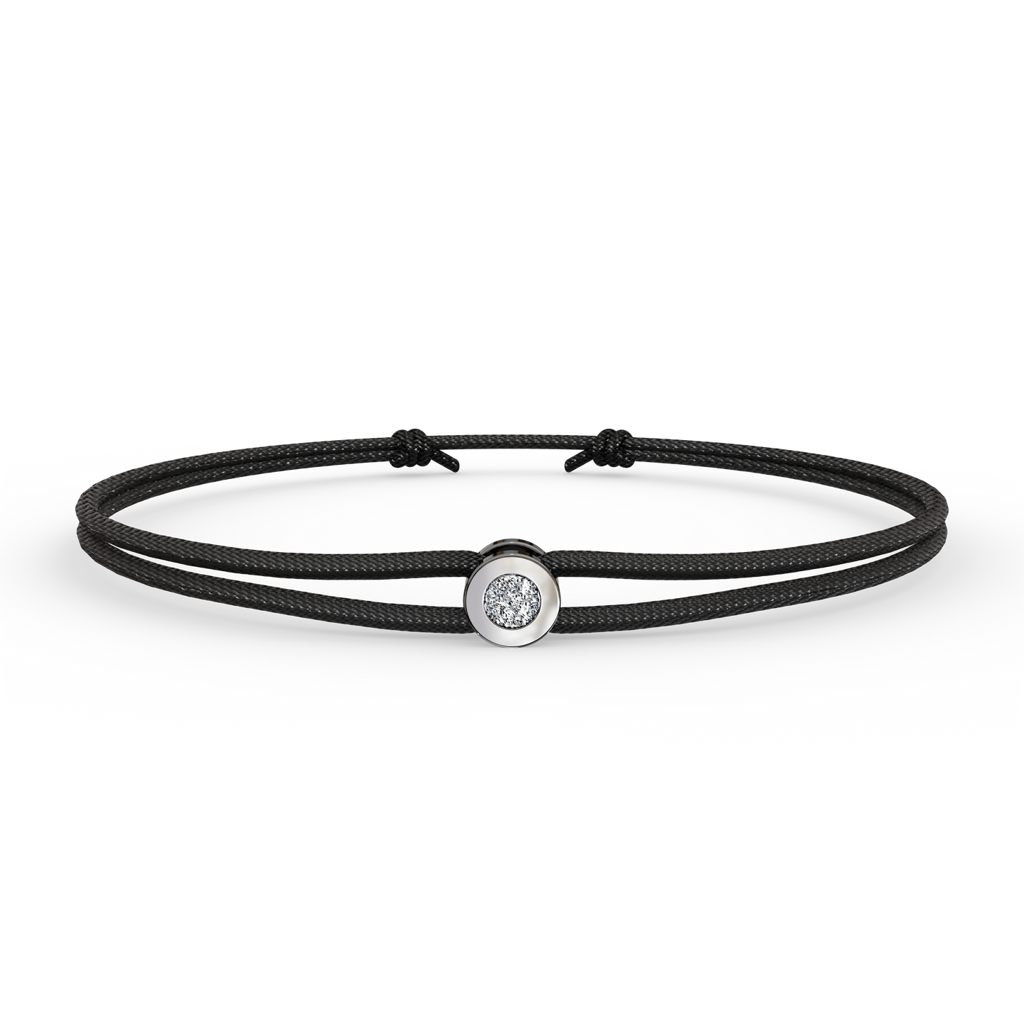 Bracelet Solitaire Osmium . Le Cercle N°2