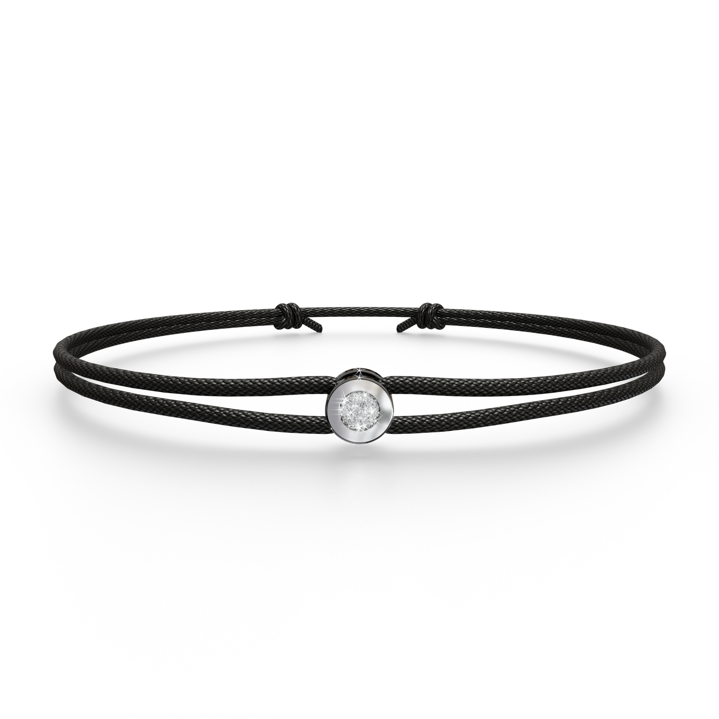 Bracelet Solitaire Osmium . Le Cercle N°2
