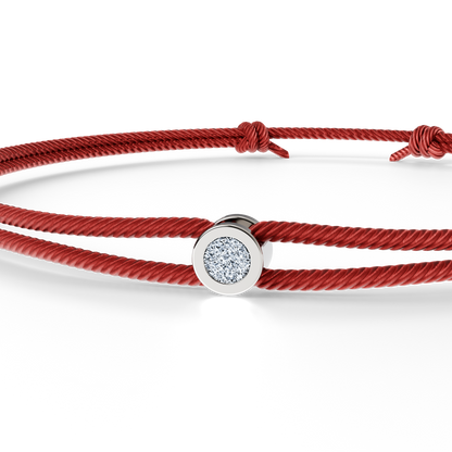 Bracelet Solitaire Osmium . Le Cercle N°2