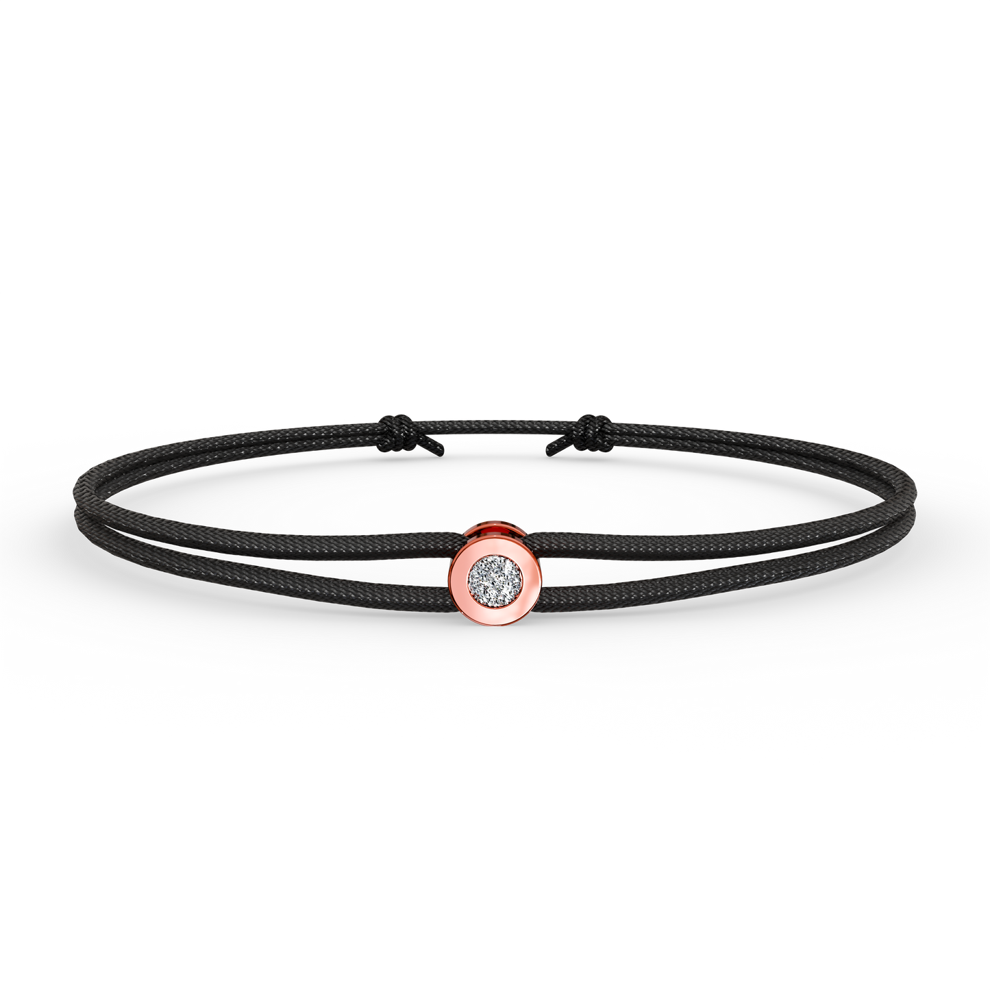 Bracelet Solitaire Osmium . Le Cercle N°2