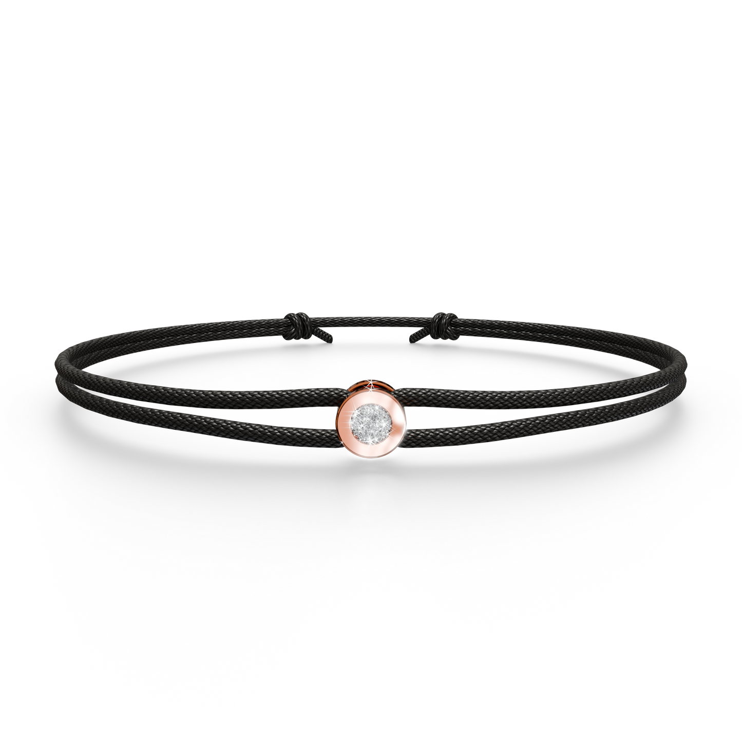 Bracelet Solitaire Osmium . Le Cercle N°2