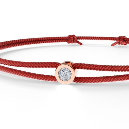 Bracelet Solitaire Osmium . Le Cercle N°2