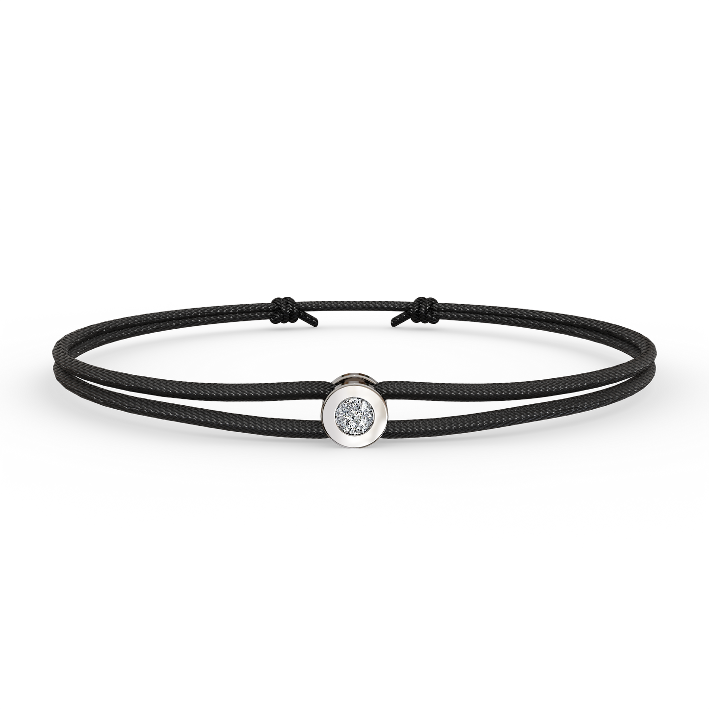 Bracelet Solitaire Osmium . Le Cercle N°2