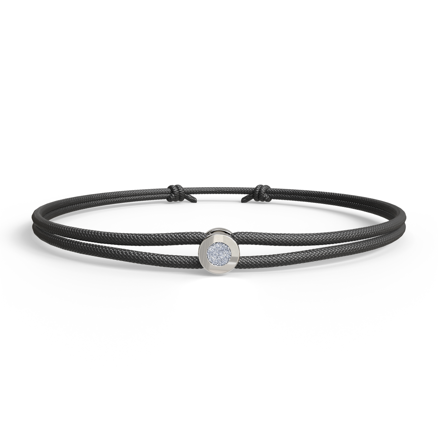 Bracelet Solitaire Osmium . Le Cercle N°2