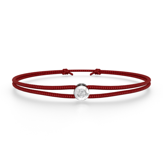 Bracelet Solitaire Osmium . Le Cercle N°2