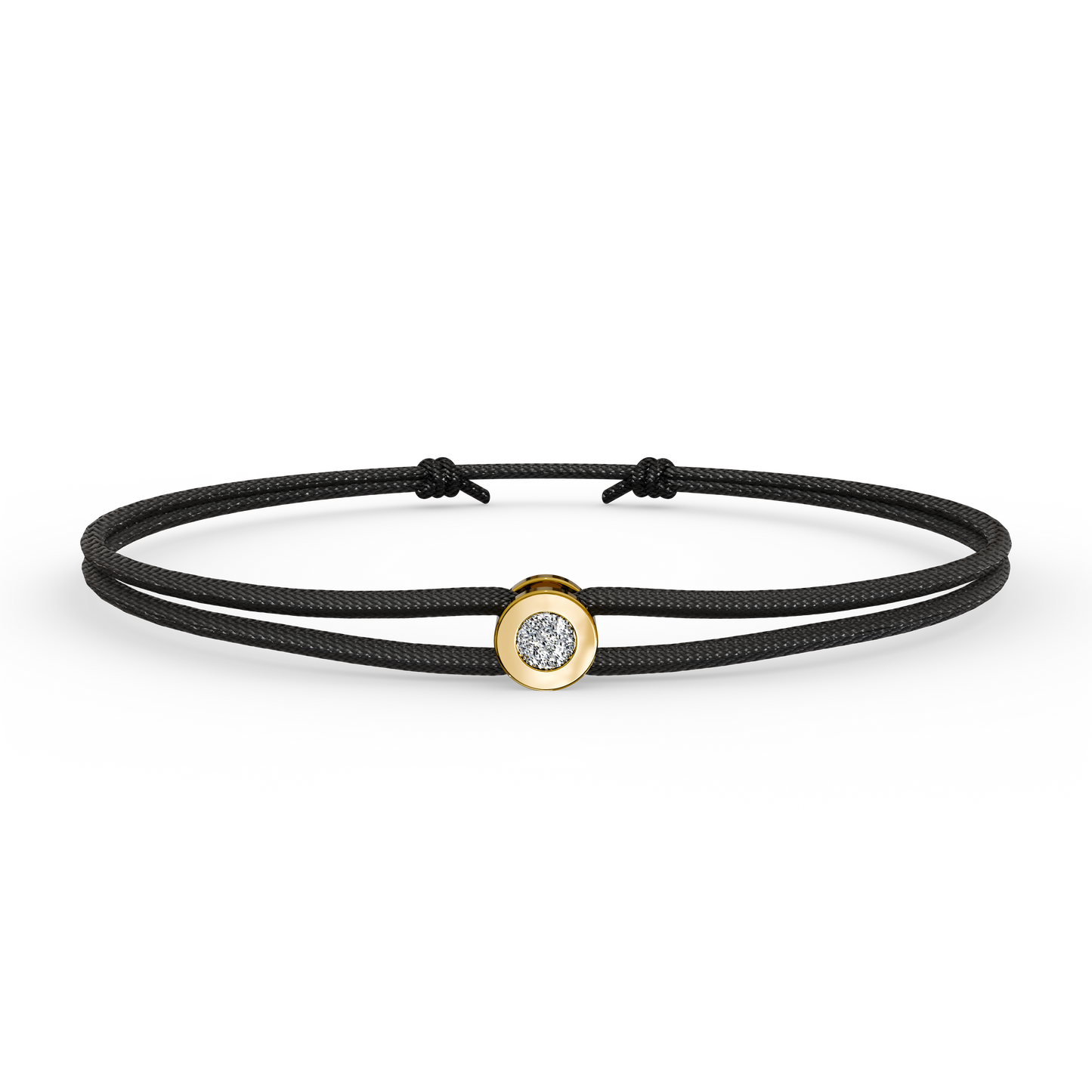 Bracelet Solitaire Osmium . Le Cercle N°2