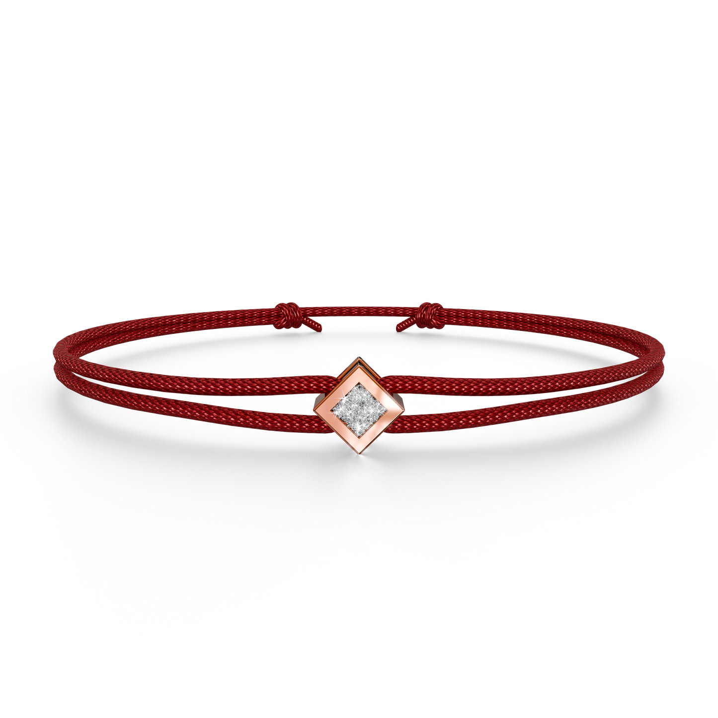 Bracelet Solitaire Osmium . Le Diamant N°2