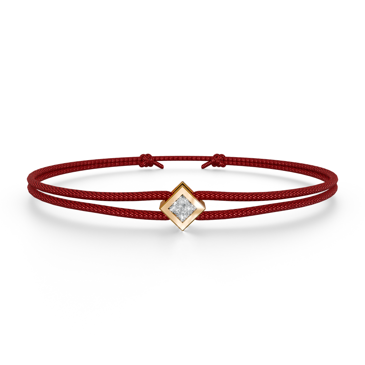 Bracelet Solitaire Osmium . Le Diamant N°2