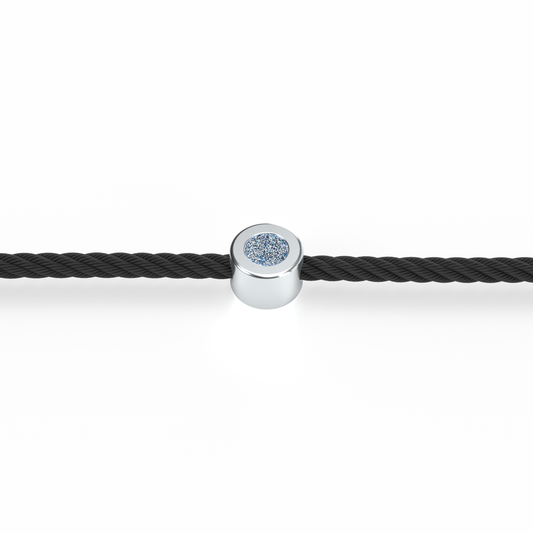 Osmium Solitaire Bracelet . The Circle