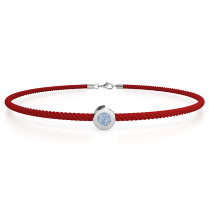 Bracelet Solitaire Osmium . Le Cercle