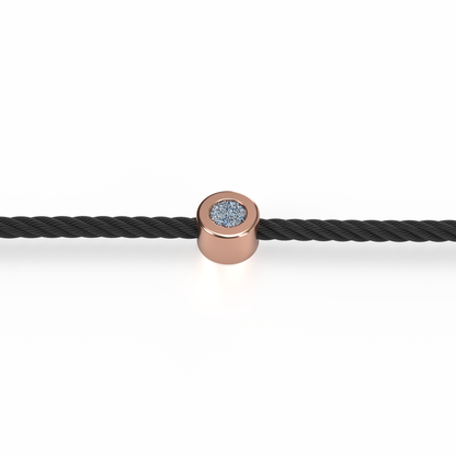 Bracelet Solitaire Osmium . Le Cercle