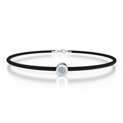 Bracelet Solitaire Osmium . Le Cercle