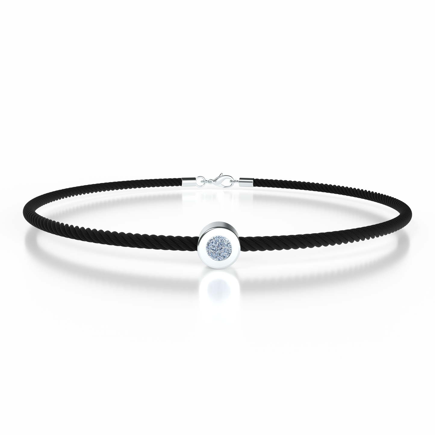 Bracelet Solitaire Osmium . Le Cercle
