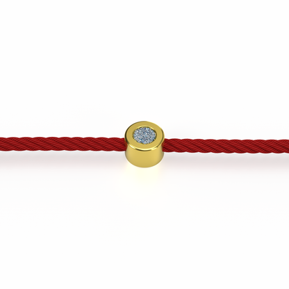 Bracelet Solitaire Osmium . Le Cercle