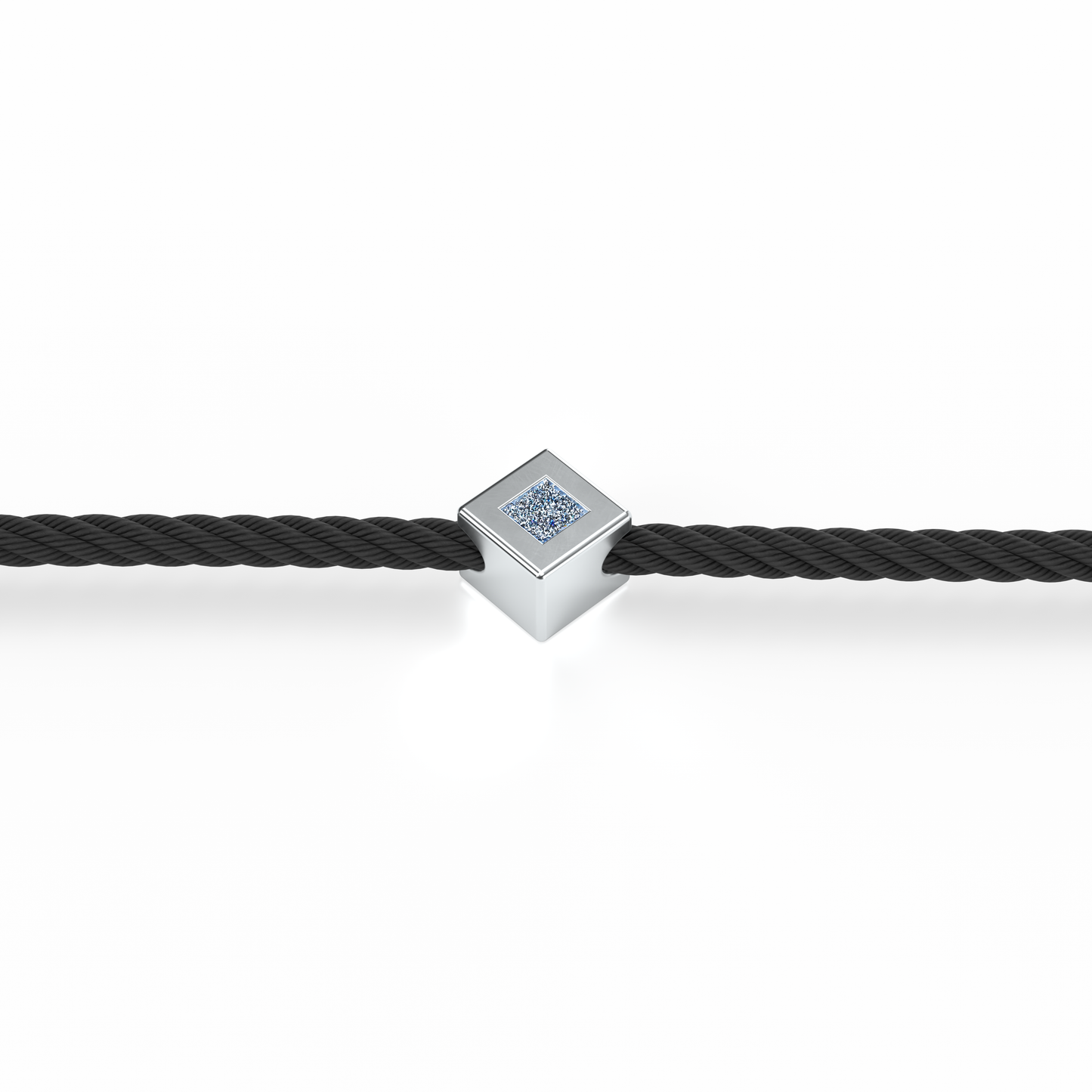 Osmium Solitaire Bracelet . The Diamond