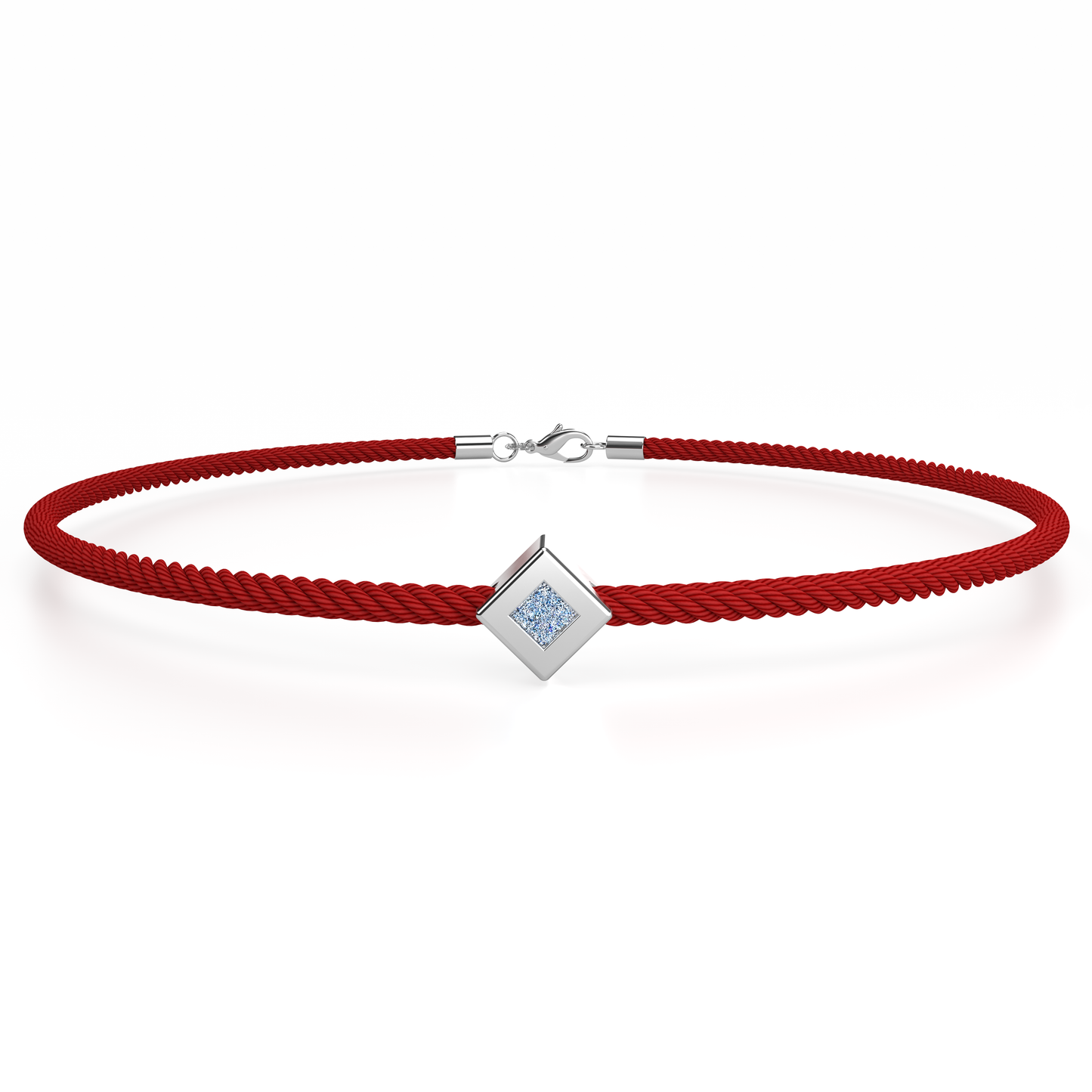 Osmium Solitaire Bracelet . The Diamond