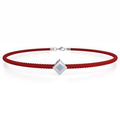 Osmium Solitaire Bracelet . The Diamond
