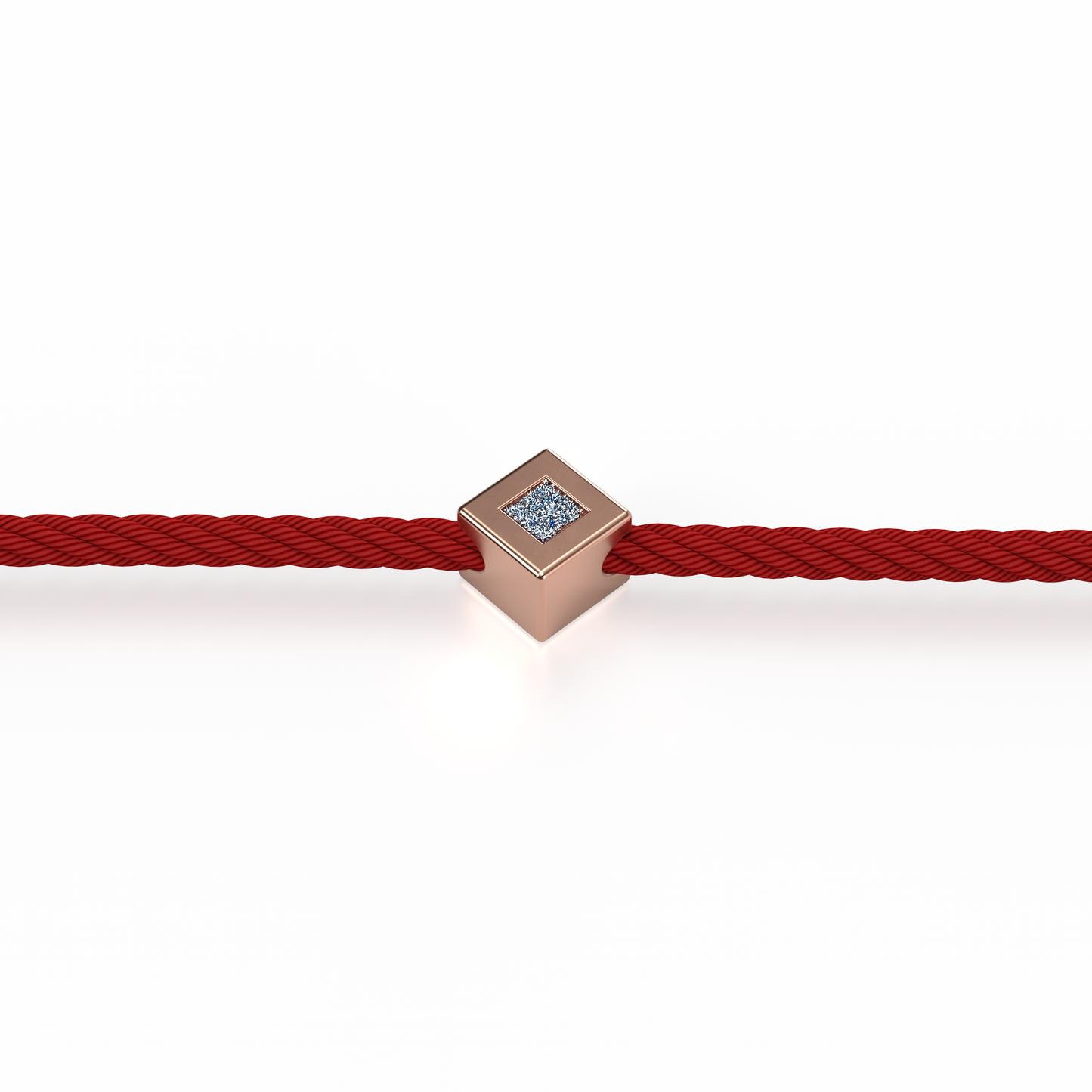 Osmium Solitaire Bracelet . The Diamond