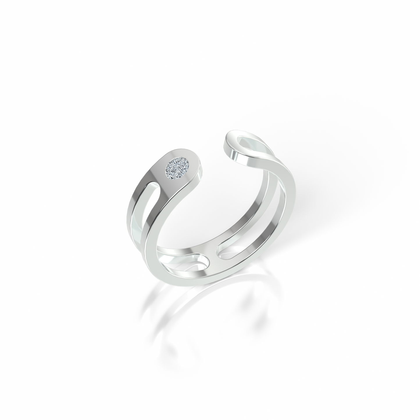Osmium Adjustable Ring . The Icon