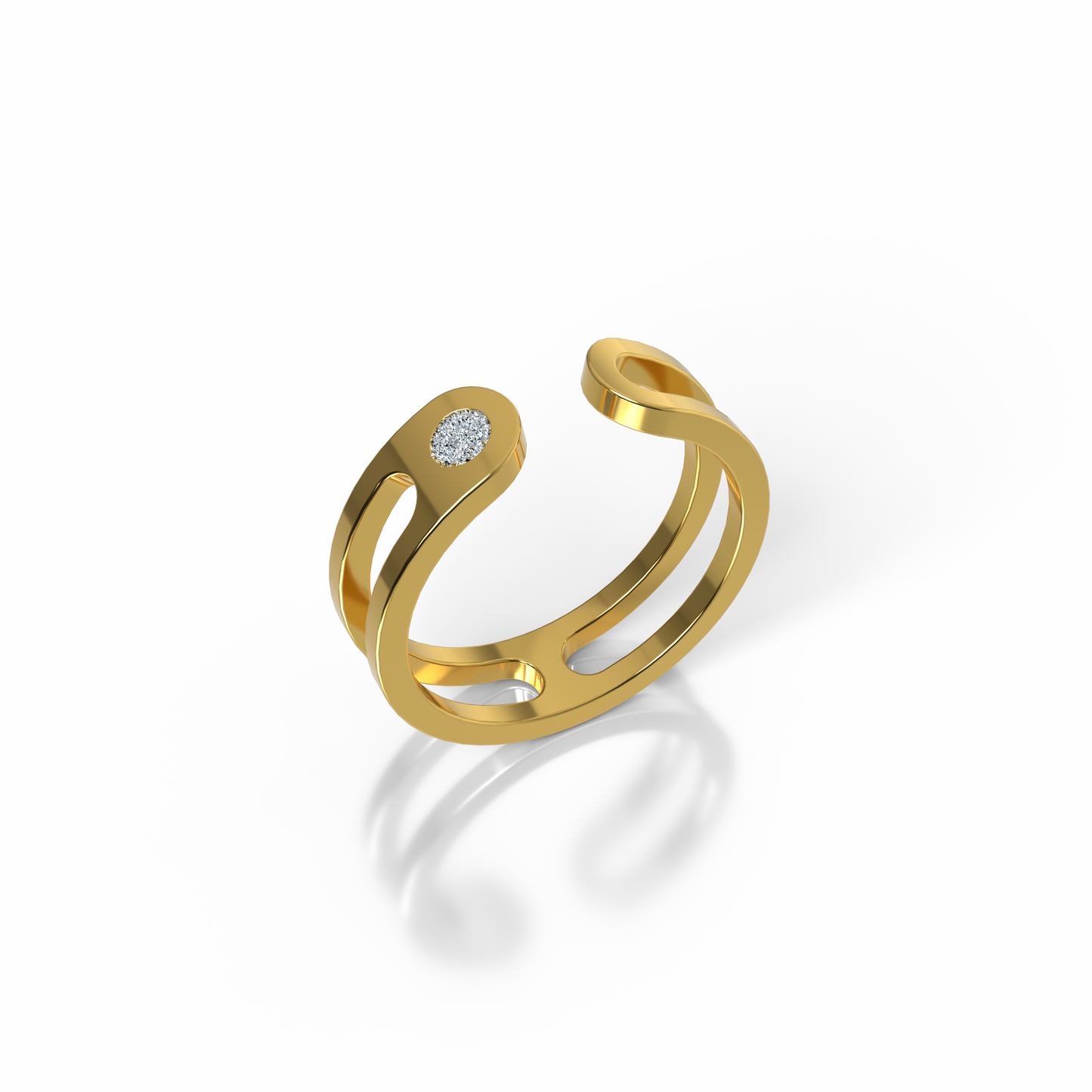 Osmium Adjustable Ring . The Icon