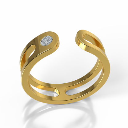 Osmium Adjustable Ring . The Icon