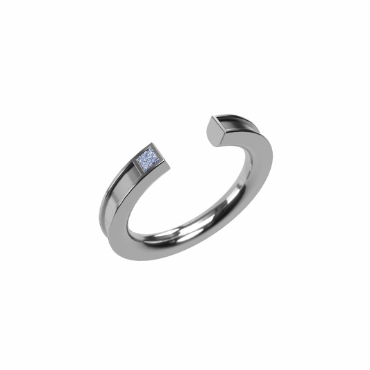 Osmium Adjustable Ring . The Band