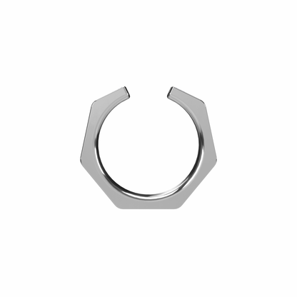 Anneau Ajustable Osmium . L'Hexagone
