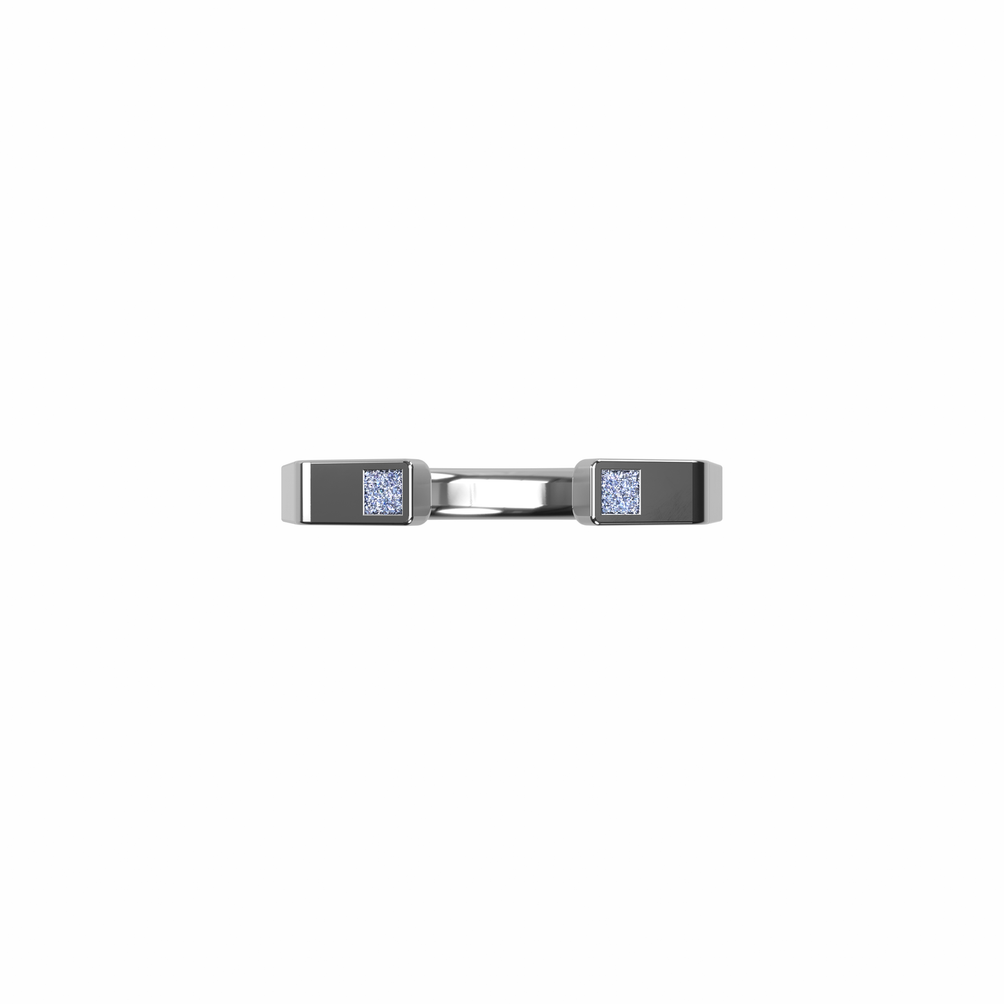 Anneau Ajustable Osmium . L'Hexagone