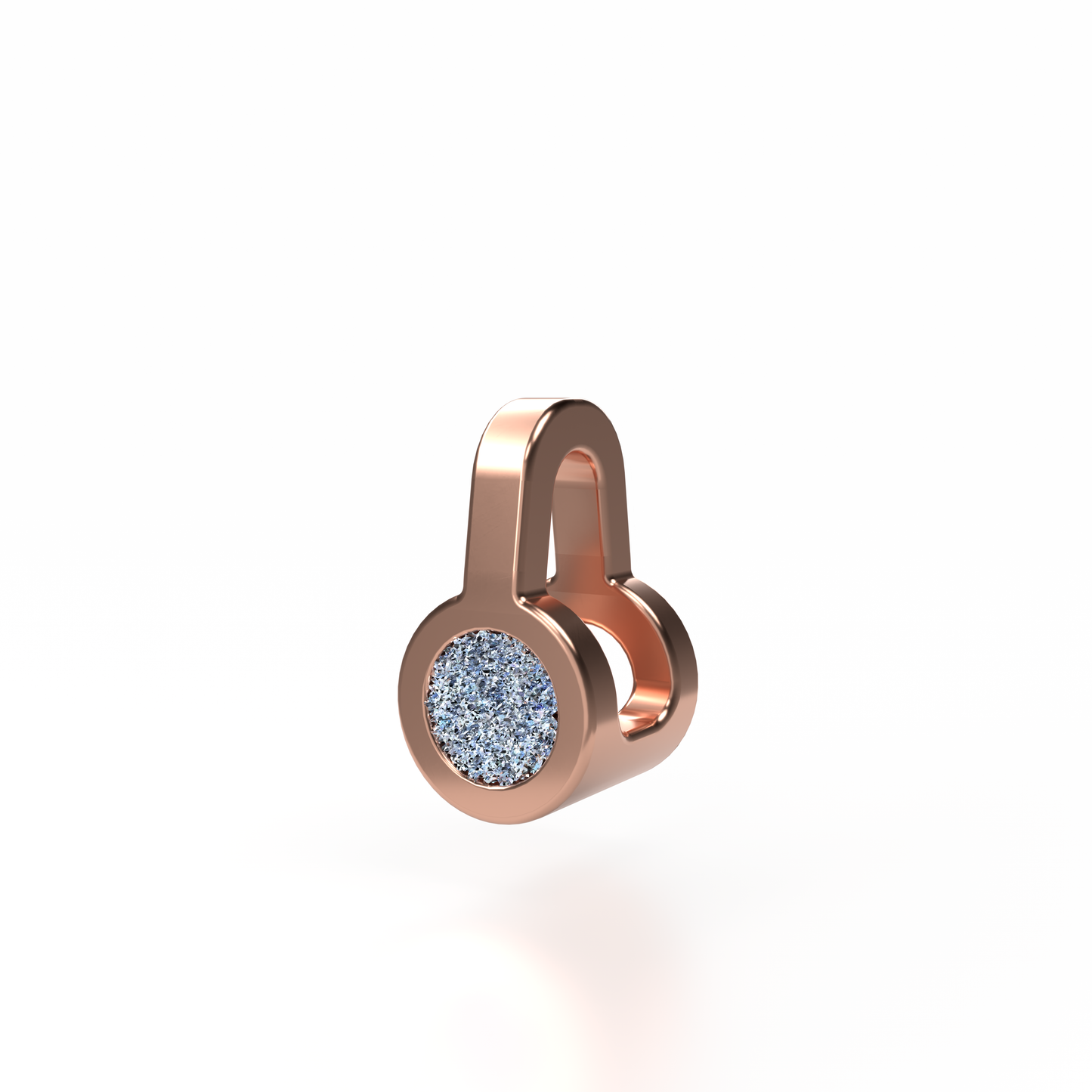 Collier Solitaire Osmium . Le Cercle
