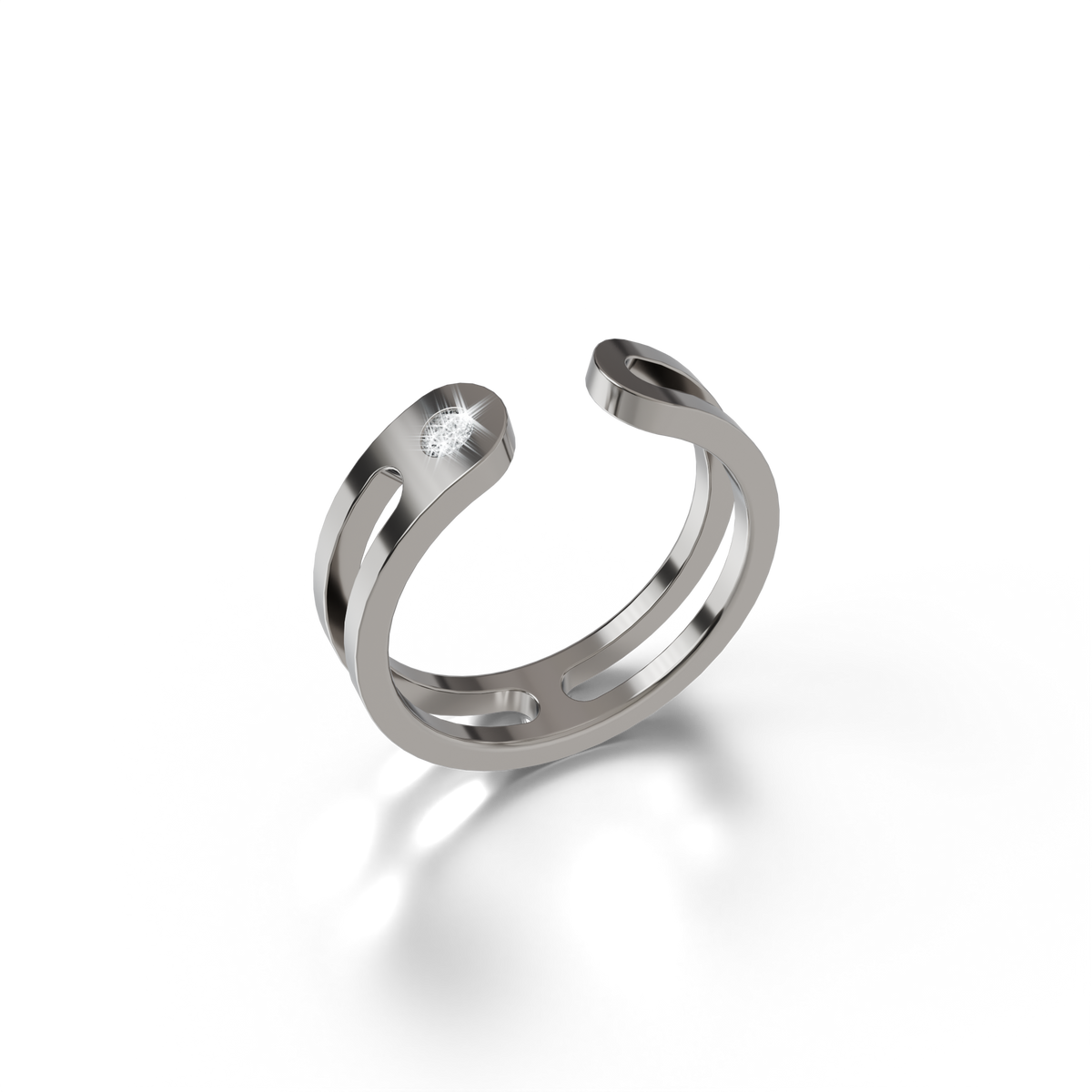 Osmium Adjustable Ring . The Icon