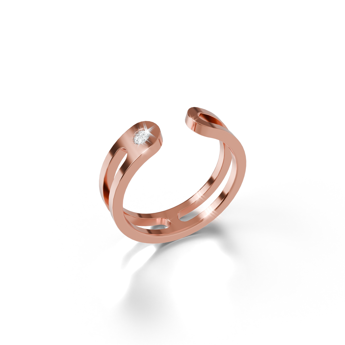 Osmium Adjustable Ring . The Icon
