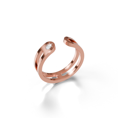 Osmium Adjustable Ring . The Icon