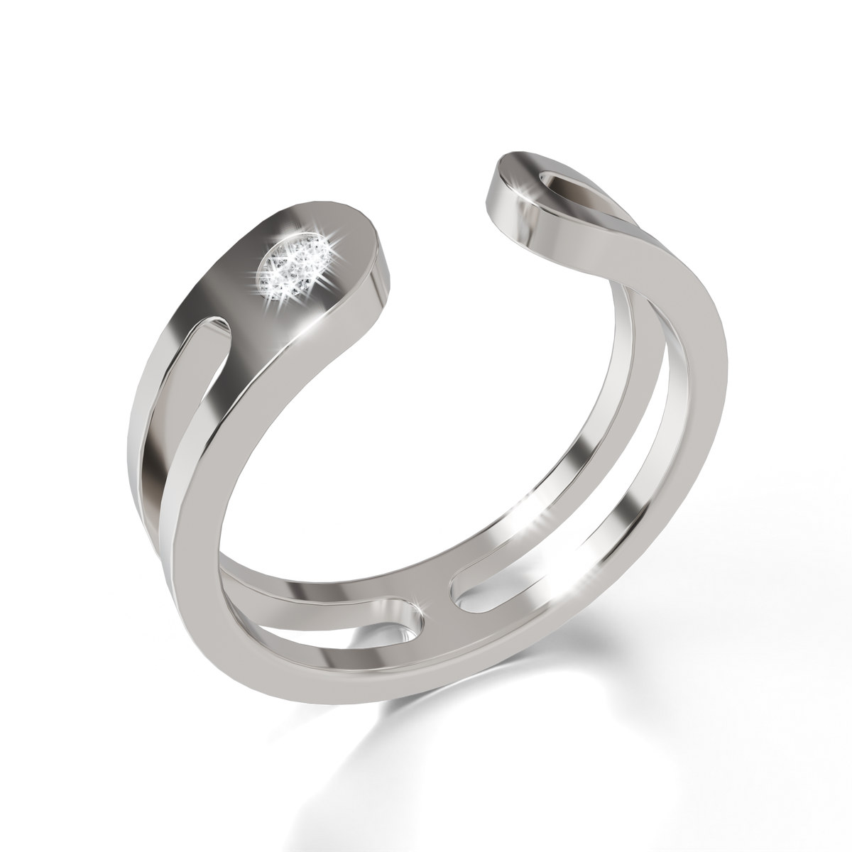 Osmium Adjustable Ring . The Icon
